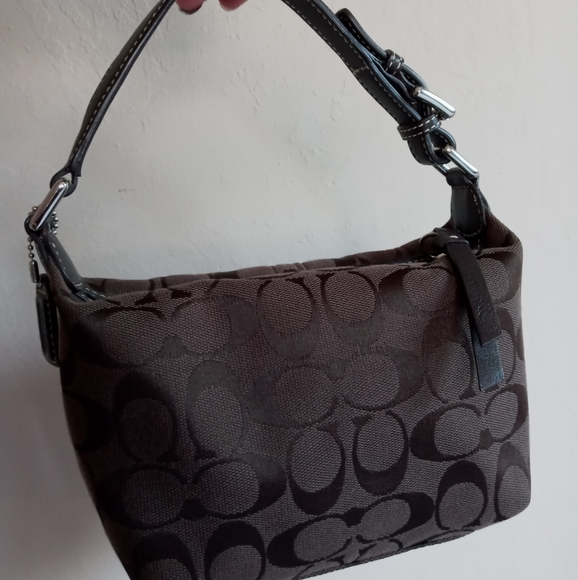 Coach vintage signature Mini Bag Genuine Leather - Picture 4 of 8